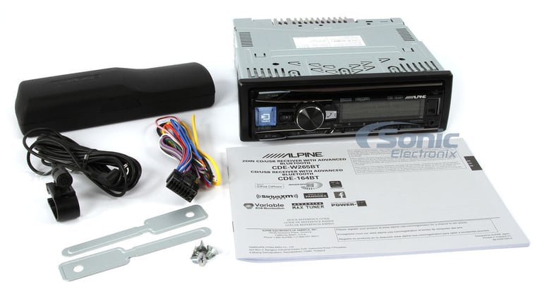 Alpine CDE-164BT + SiriusXM Tuner Image 23