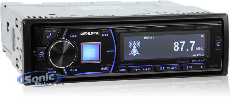 Alpine CDE-HD149BT + SiriusXM Tuner Image 5