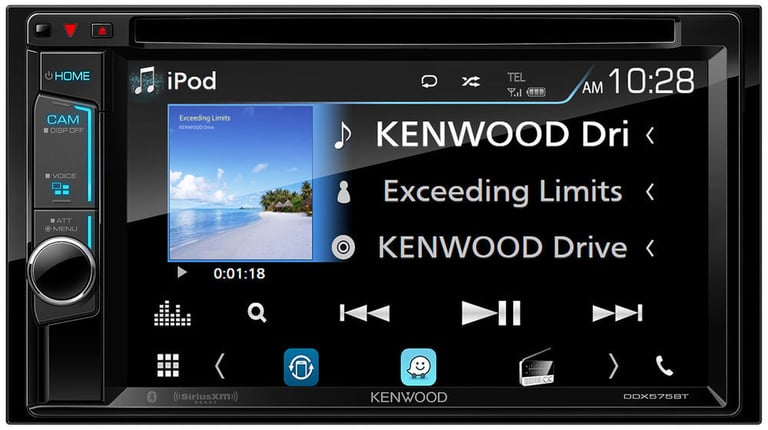 Kenwood DDX575BT (DDX575) + SiriusXM Tuner Image 11