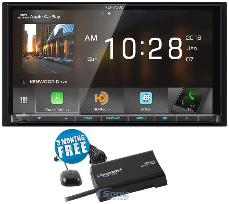 Kenwood DDX9705S Stereo + SiriusXM Tuner Image 1
