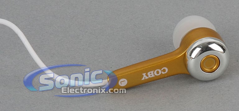 Coby CVE52ORG Jammerz (Orange CVE52) Stereo Earphones Image 3
