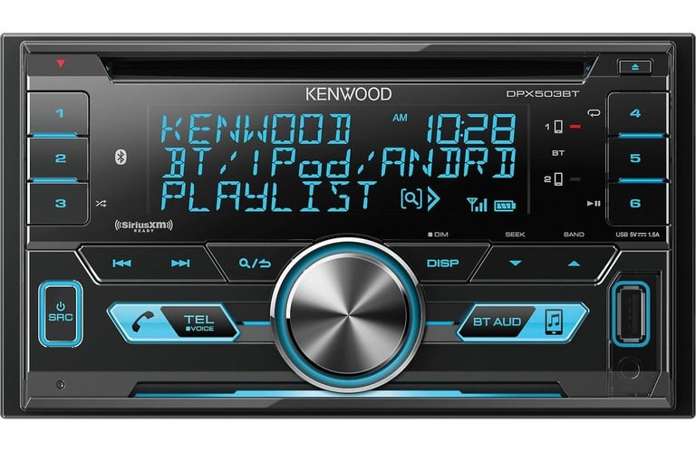 Kenwood DPX503BT Stereo + SiriusXM Tuner Image 12