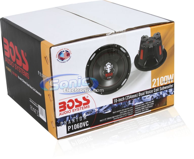 Boss P106DVC LIKE NEW DAMAGED PACKAGING Image 5