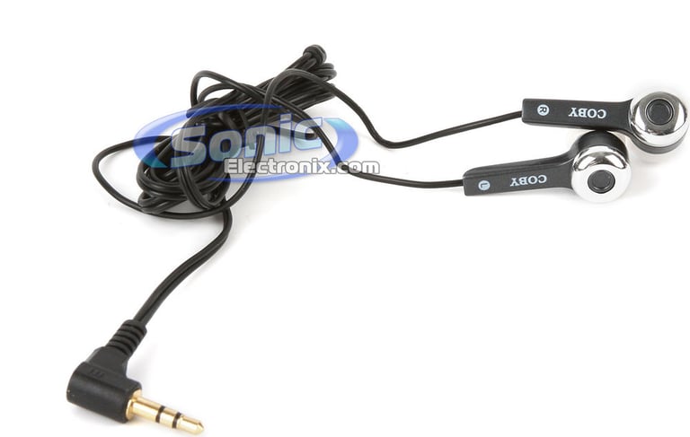 Coby CVE52BLK Jammerz (Black CVE52) Stereo Earphones Image 2