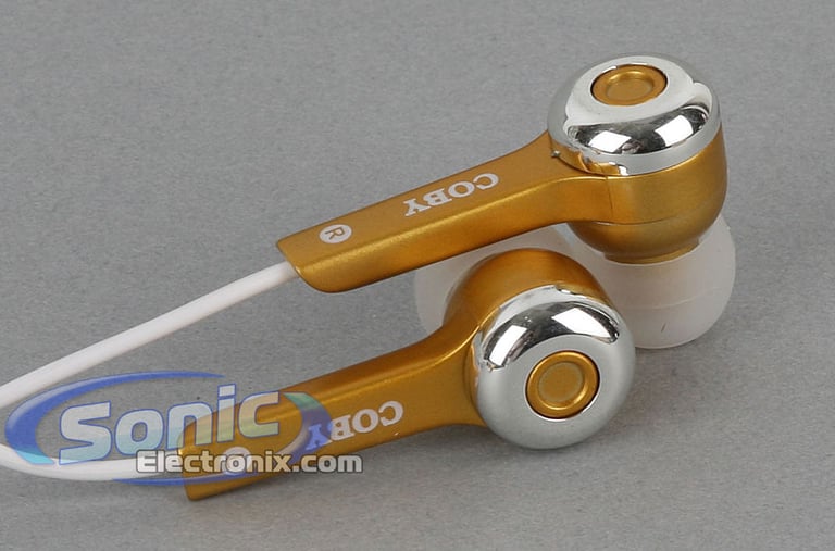 Coby CVE52ORG Jammerz (Orange CVE52) Stereo Earphones Image 1