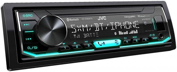 JVC KD-X360BTS Stereo + SiriusXM Tuner Image 11