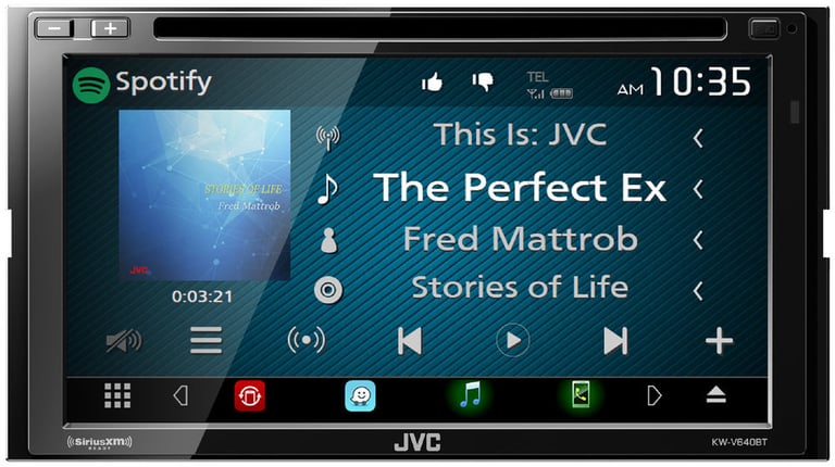 JVC KW-V640BT Stereo + SiriusXM Tuner Image 11