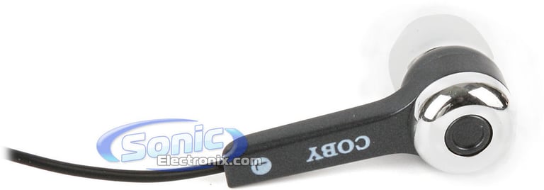 Coby CVE52BLK Jammerz (Black CVE52) Stereo Earphones Image 3