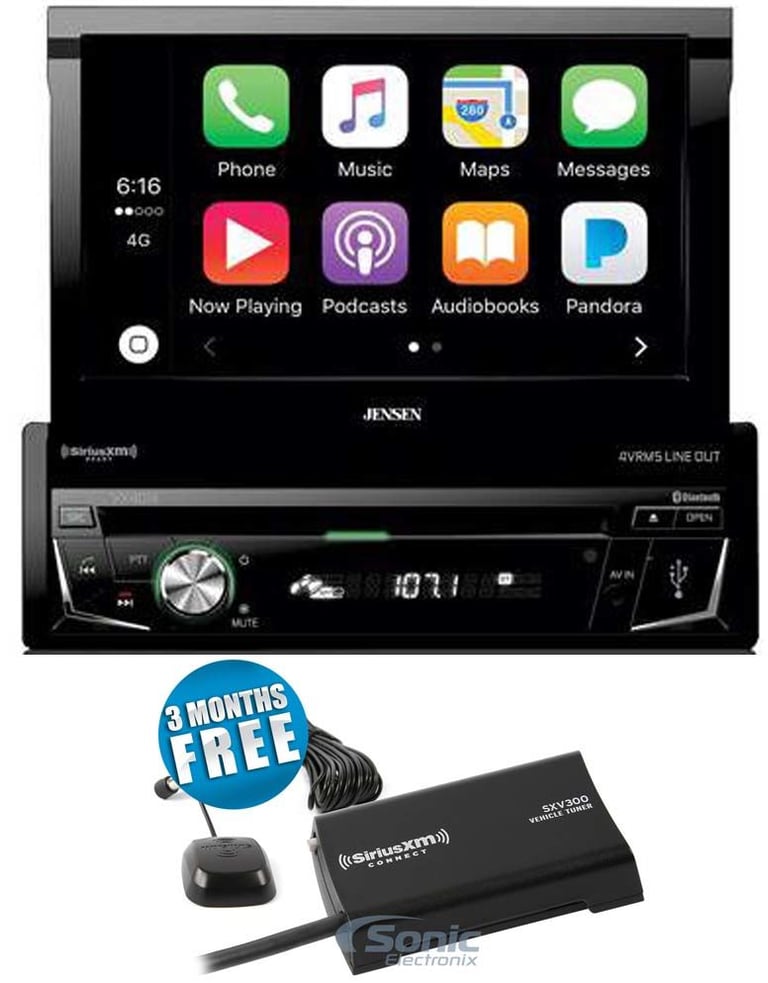 Jensen VX4014 + FREE SiriusXM Tuner Image 1