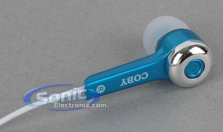 Coby CVE52BLU Jammerz (Blue CVE52) Stereo Earphones Image 3