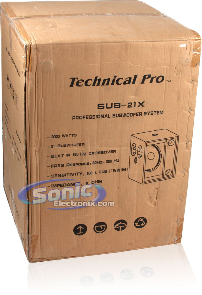 Technical Pro SUB-21X Image 6
