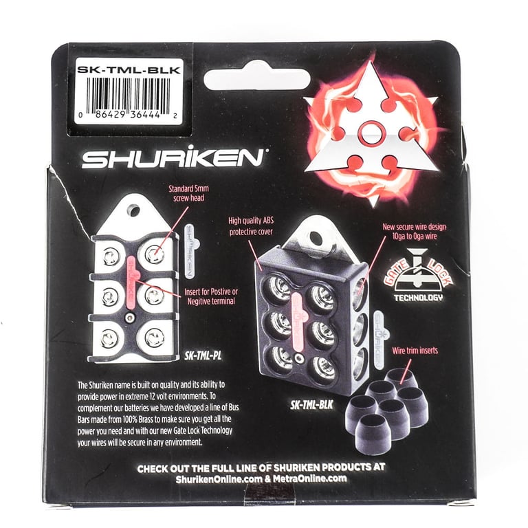 Shuriken SK-TML-BLK Image 6