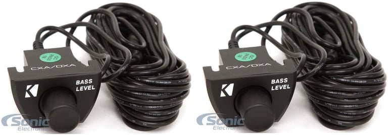 Kicker CX PX Series Bass Amplifier Amp Remote Level Control (2 Pack) Image 1
