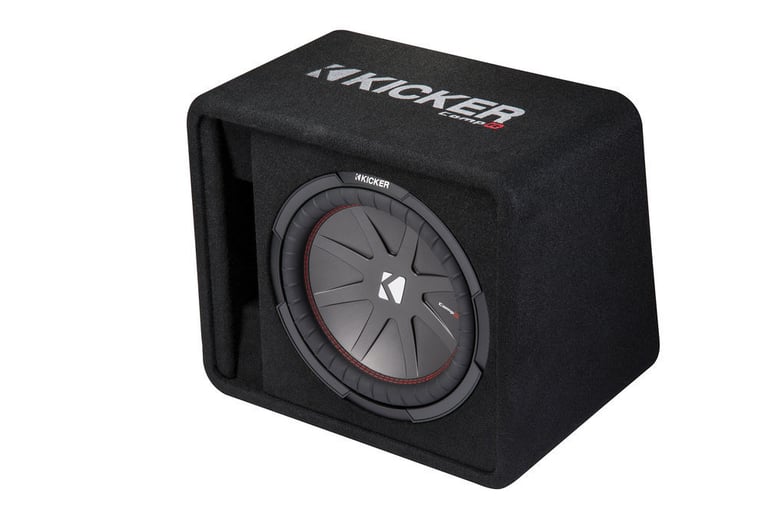 Kicker 12 Inch 1000 Watt 2-Ohm Ported Vented Subwoofer Enclosure Box (2 Pack) Image 2