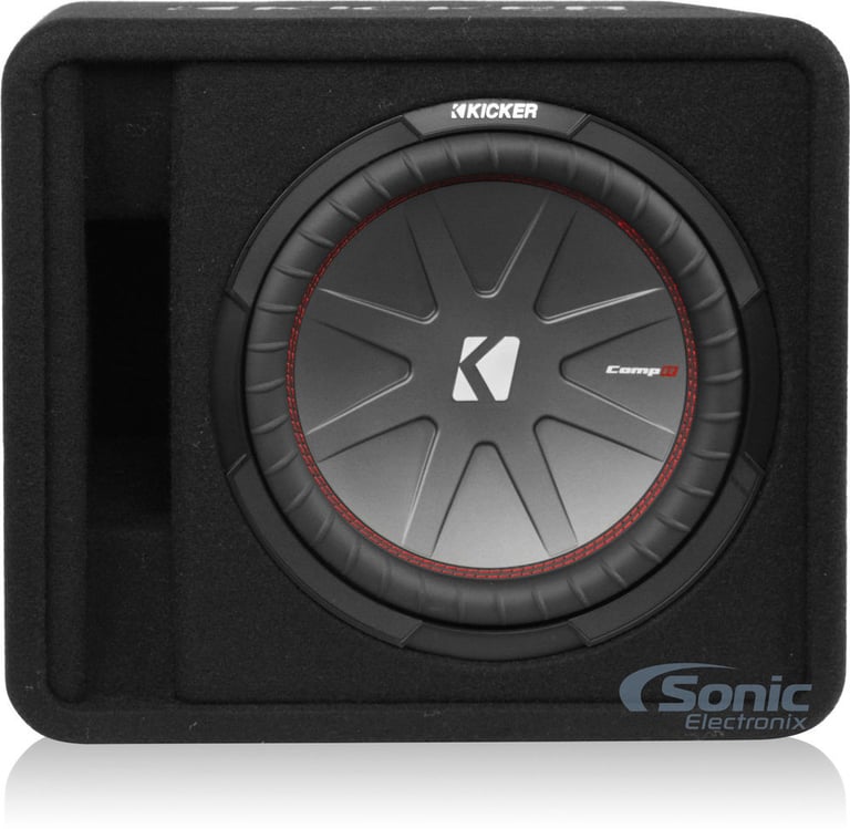 Kicker 12 Inch 1000 Watt 2-Ohm Ported Vented Subwoofer Enclosure Box (2 Pack) Image 3