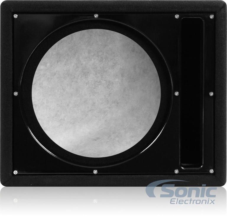 KICKER 44CWCD104 CompC 10" 500w Subwoofer+Vented Sub Box+Mono Amplifier+Amp Kit Image 7