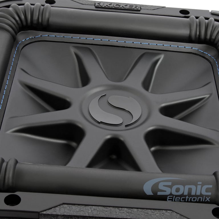 Kicker L7S Solo-Baric 10 Inch 1200 Watt 4 Ohm DVC Square Subwoofer (3 Pack) Image 6