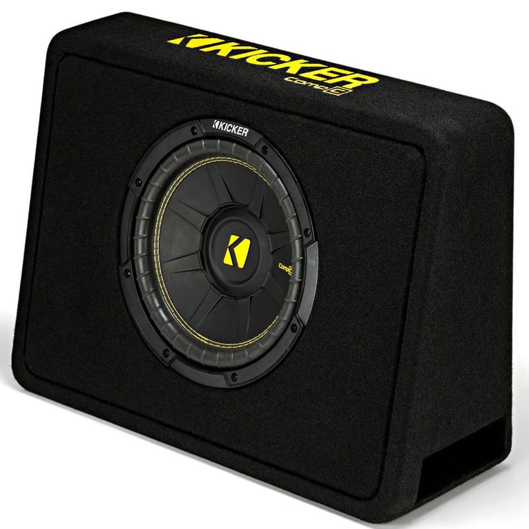 Kicker 10" Vented Subwoofer Enclosure (2 Pack) & 1500W Amp (2 Pack) & Wire Kits Image 20
