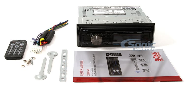 Boss In Dash CD Car Player USB MP3 Stereo Audio Receiver Bluetooth (2 Pack) Image 2