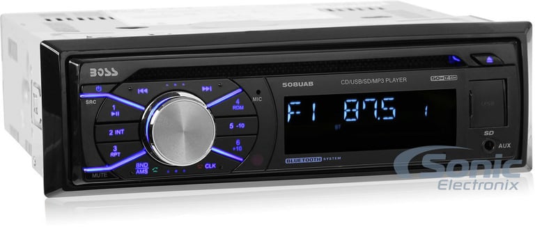 Boss In Dash CD Car Player USB MP3 Stereo Audio Receiver Bluetooth (2 Pack) Image 1