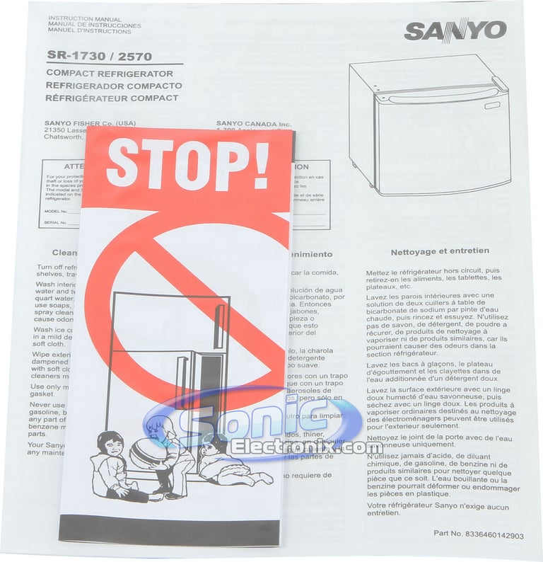 Sanyo SR1730K (Black) Image 4