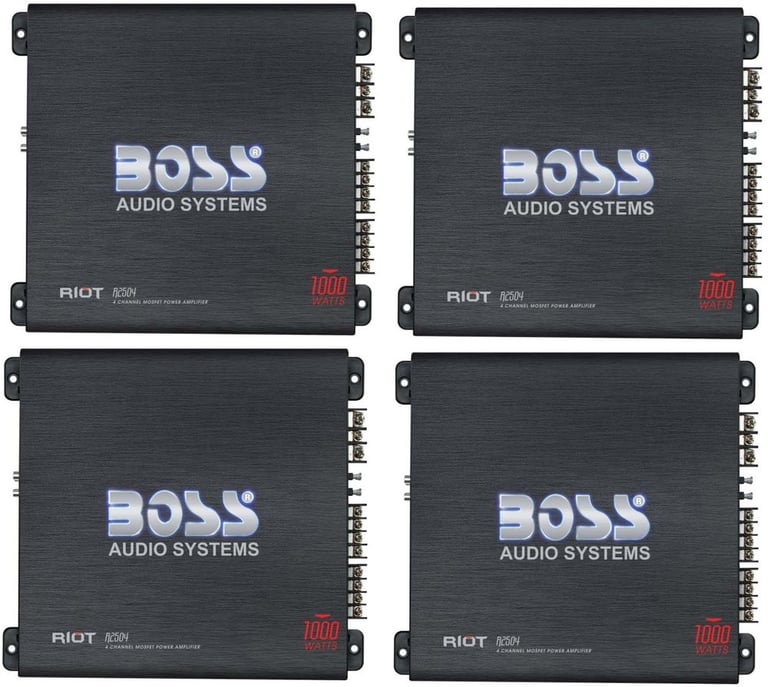 Boss Audio Amplifier w/ Remote (4 Pack) Image 1