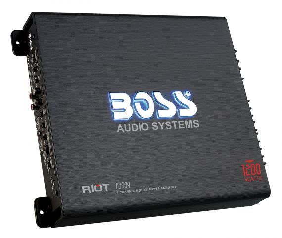 BOSS AUDIO R3004 1200W 4 Channel Car Amplifier Power Stereo Amp+Remote (3 Pack) Image 3