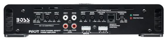 BOSS AUDIO R3004 1200W 4 Channel Car Amplifier Power Stereo Amp+Remote (3 Pack) Image 5