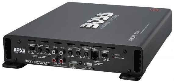 BOSS AUDIO R3004 1200W 4 Channel Car Amplifier Power Stereo Amp+Remote (3 Pack) Image 7