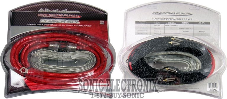 Rockford Fosgate RP1734-C 4 Gauge Amplifier Kit Image 1