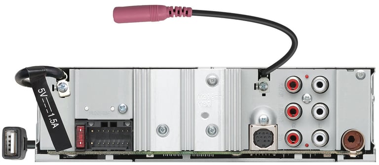 Kenwood KMM-BT525HD (Open Box, Complete) Image 3