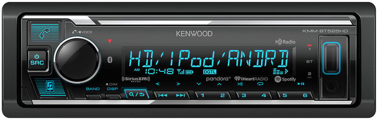 Kenwood KMM-BT525HD (Open Box, Complete) Image 1
