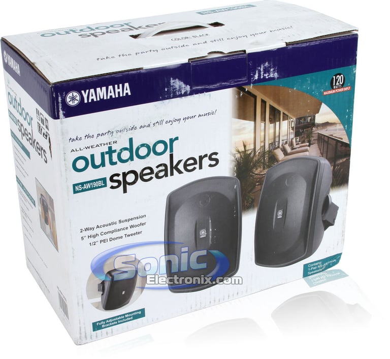 Yamaha NS-AW190 Black (NS-AW190BK) Image 10