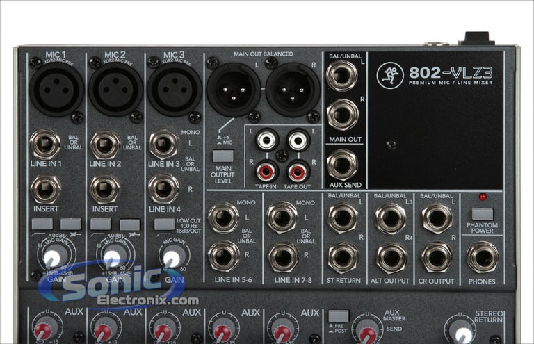 Mackie 802-VLZ3 Image 3