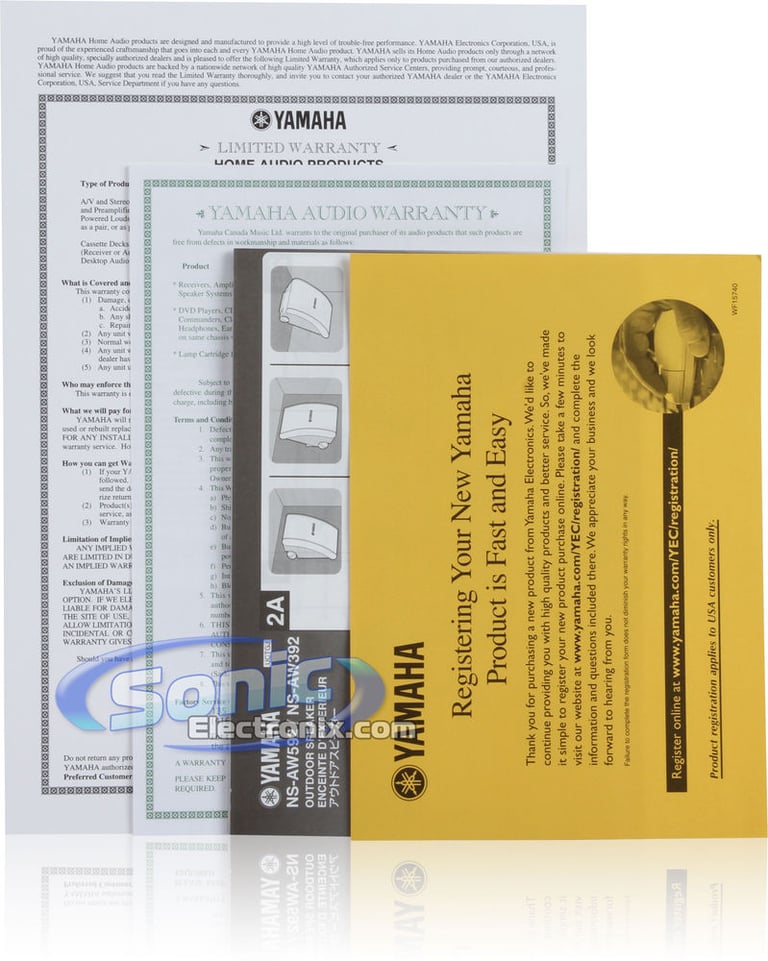 Yamaha NS-AW392 Black (NS-AW392BK) Image 8