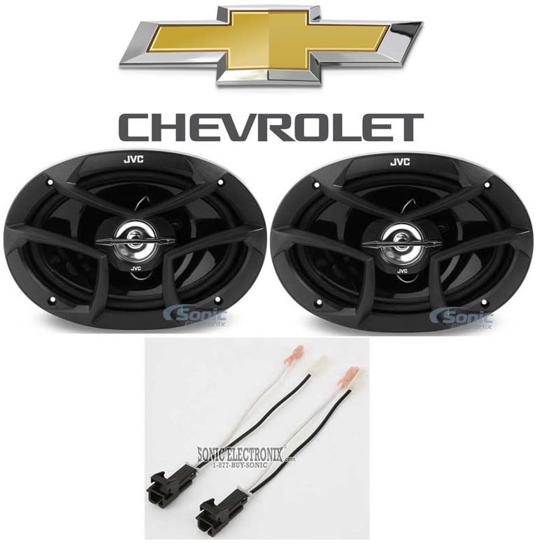 JVC Rear Factory Speaker Replacement For 95-99 Chevrolet Chevy Monte Carlo Image 1