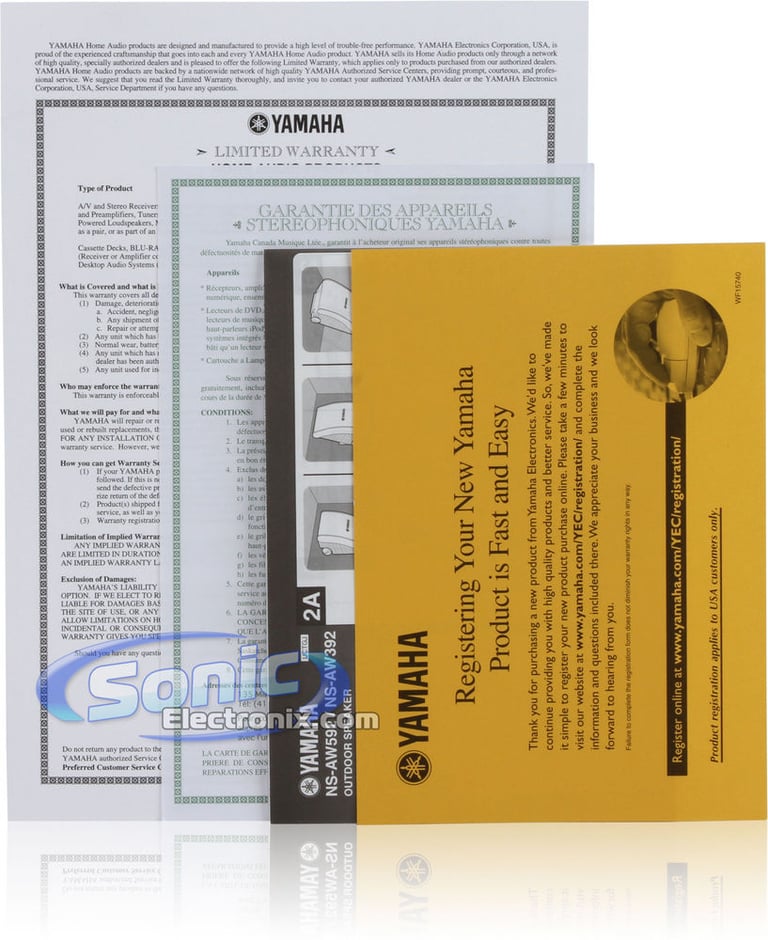 Yamaha NS-AW592 White (NS-AW592WH) Image 6