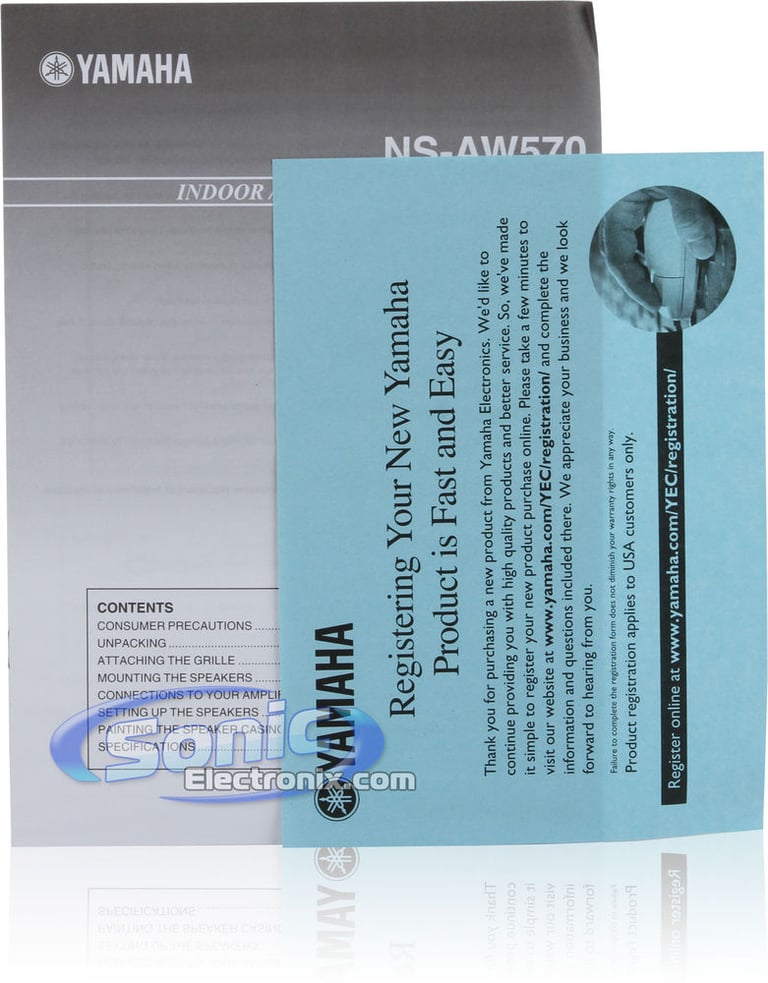 Yamaha NS-AW570 White (NS-AW570WH) Image 8