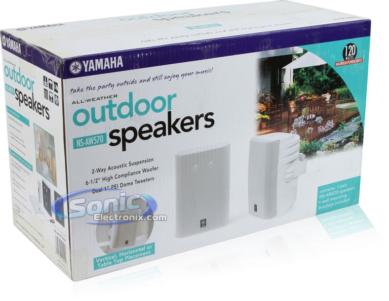 Yamaha NS-AW570 White (NS-AW570WH) Image 9