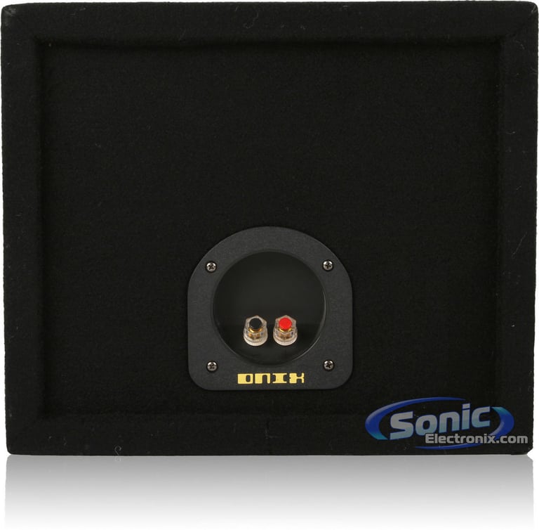 Sonic Sub Boxes 1SL10-0.7-BLACK Open Box Complete Image 3