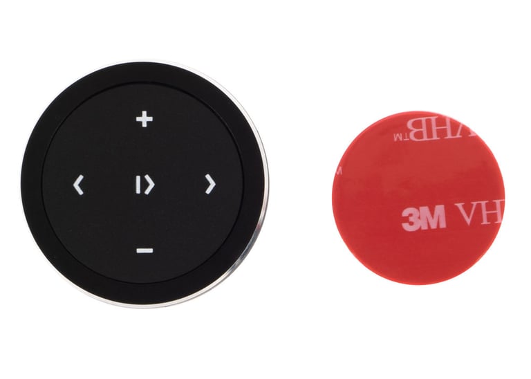 NVX XUBT6 Bluetooth remote with mount for steering wheel or bike handlebar Image 14