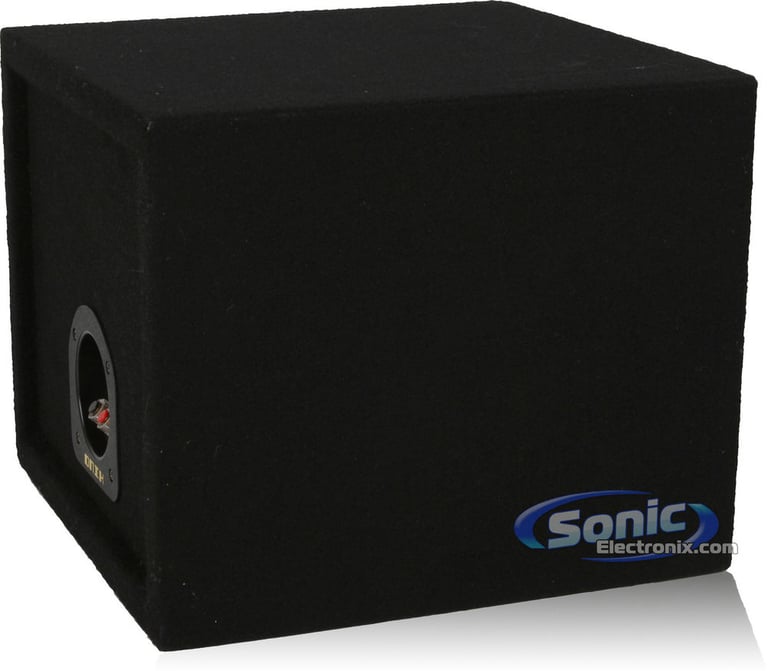 Sonic Sub Box: 1SL10-0.7 (Black) Image 4
