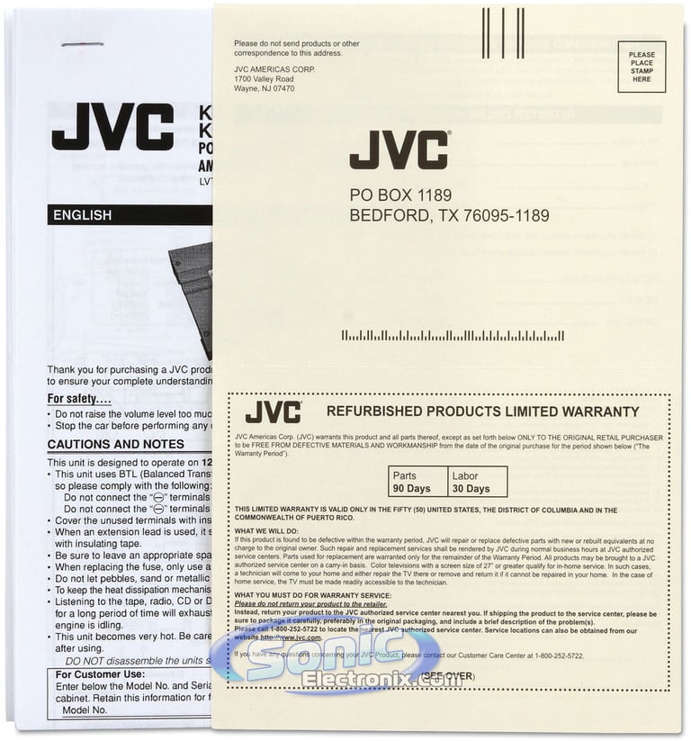 JVC KS-AX4302 R/B Image 5