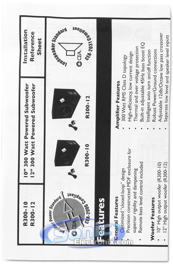 Rockford Fosgate R300-12 Image 9