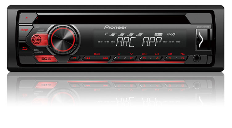 Pioneer DEH-S1100UB Image 1