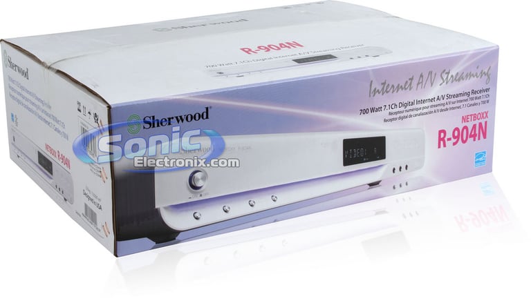 Sherwood Netboxx R-904N Gloss White Image 12