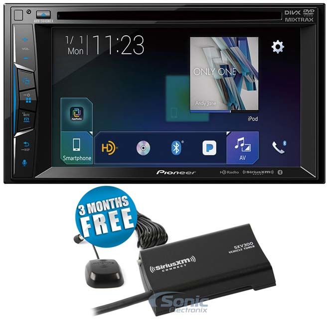 Pioneer AVH-1400NEX + SiriusXM Tuner Image 1