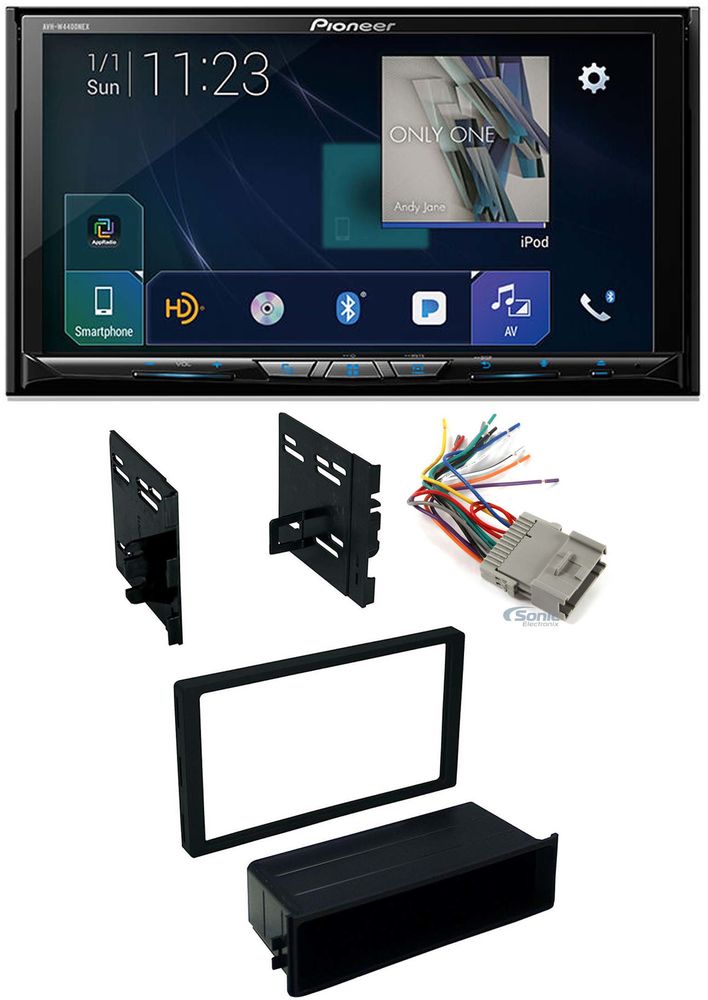 Pioneer AVH-W4400NEX DDIN Car Stereo Install Kit Apple CarPlay Android Auto Image 1
