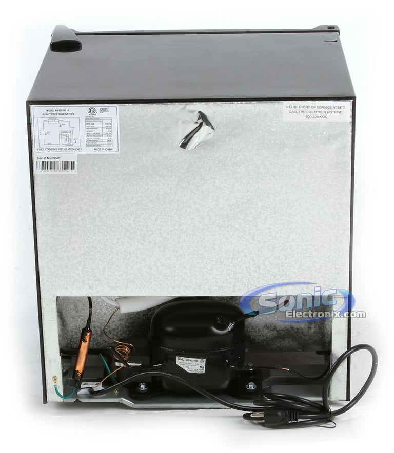 Avanti RM1702PS1 (Black with Platinum Door) Image 3