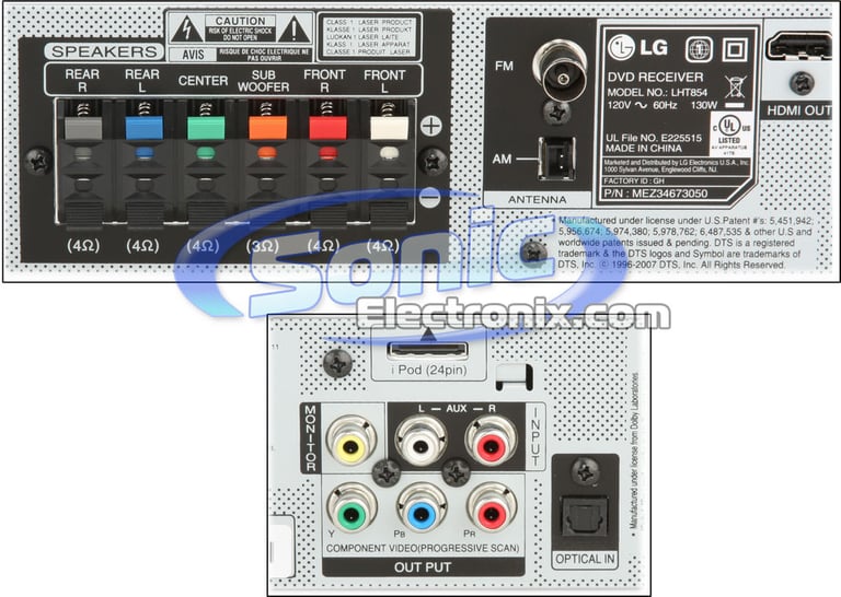 LG LHT854 Image 5